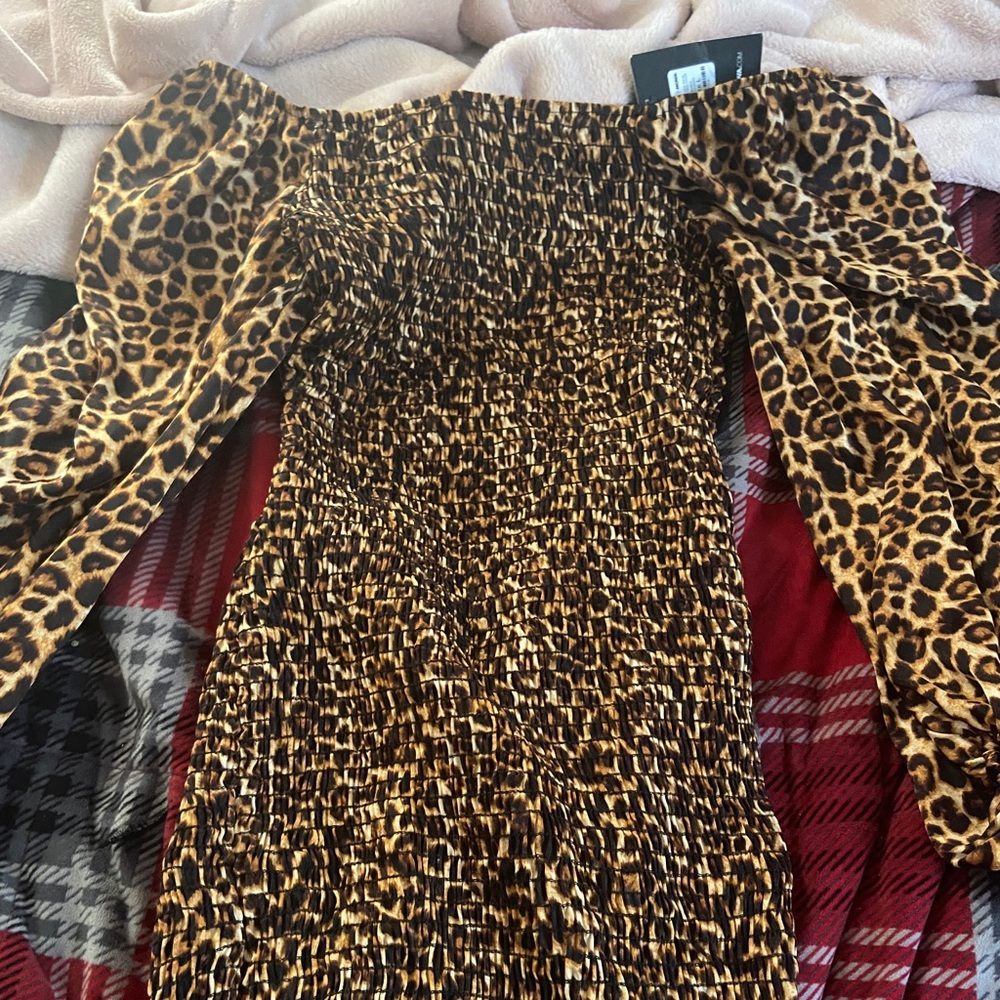 Fashion Nova Cheetah Dress